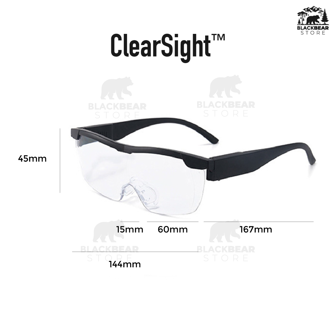 Lentes con lupa y luz LED - ClearSight™