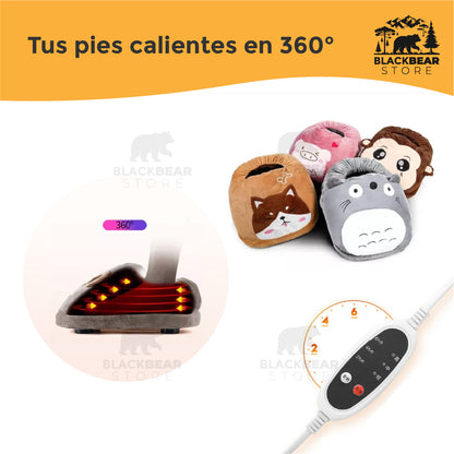 Bota calienta pies - Calefactor eléctrico