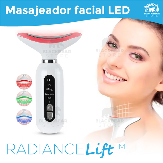 Masajeador facial con LED - RadianceLift™