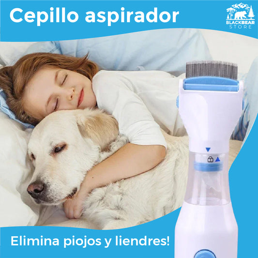 Cepillo aspirador saca Piojos & Liendres - LiceZap™