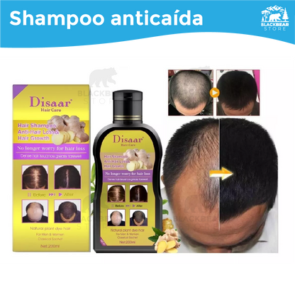 Shampoo Anticaida Jengibre 200 ml - Disaar™