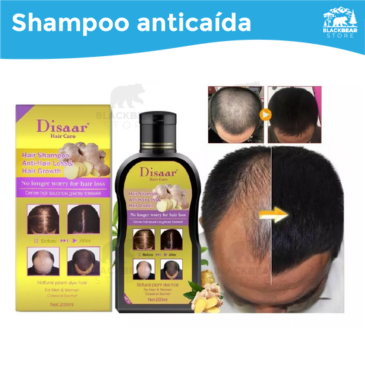 Shampoo Anticaida Jengibre 200 ml - Disaar™