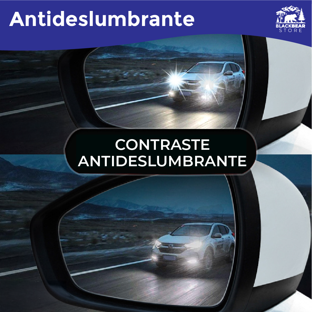 PACK Laminas antiempañantes espejo auto