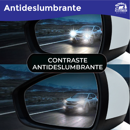 PACK Laminas antiempañantes espejo auto