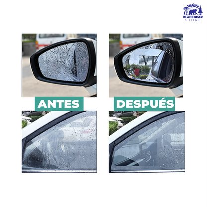 PACK Laminas antiempañantes espejo auto
