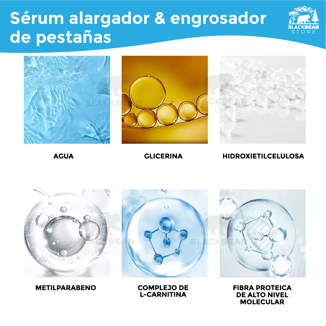Sérum alargador & engrosador de pestañas Flower Secret®