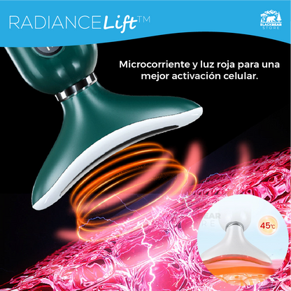 Masajeador facial con LED - RadianceLift™