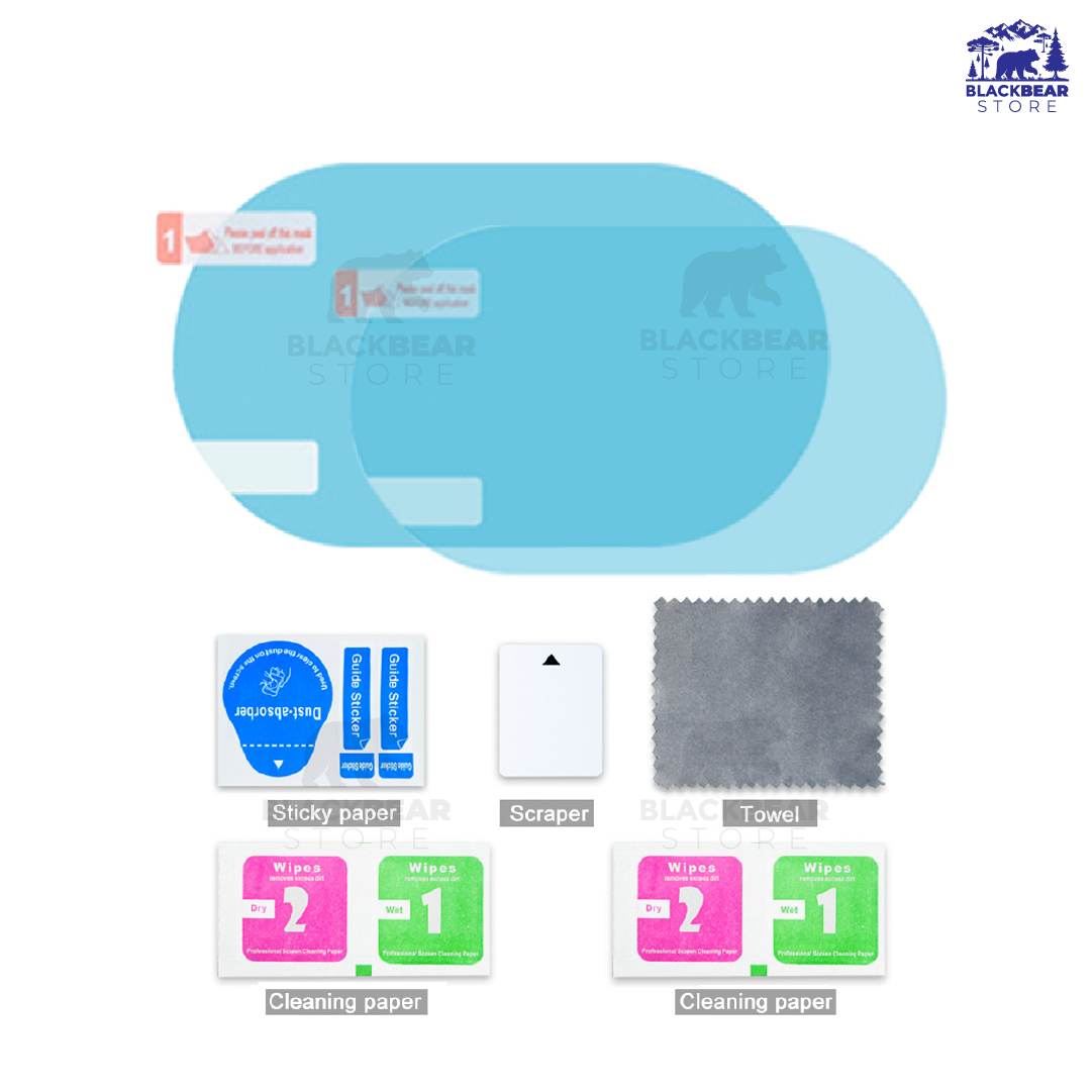 PACK Laminas antiempañantes espejo auto